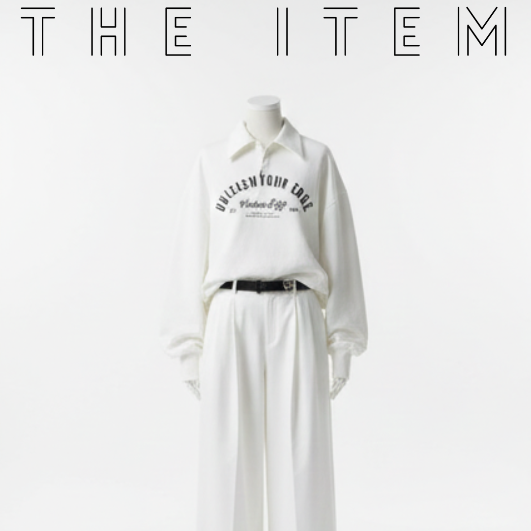 White Oversized Sweatshirt & Trouser Set